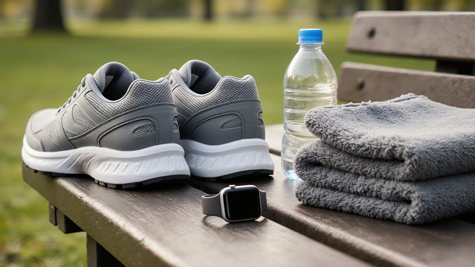 Simple outdoor walking recovery setup
