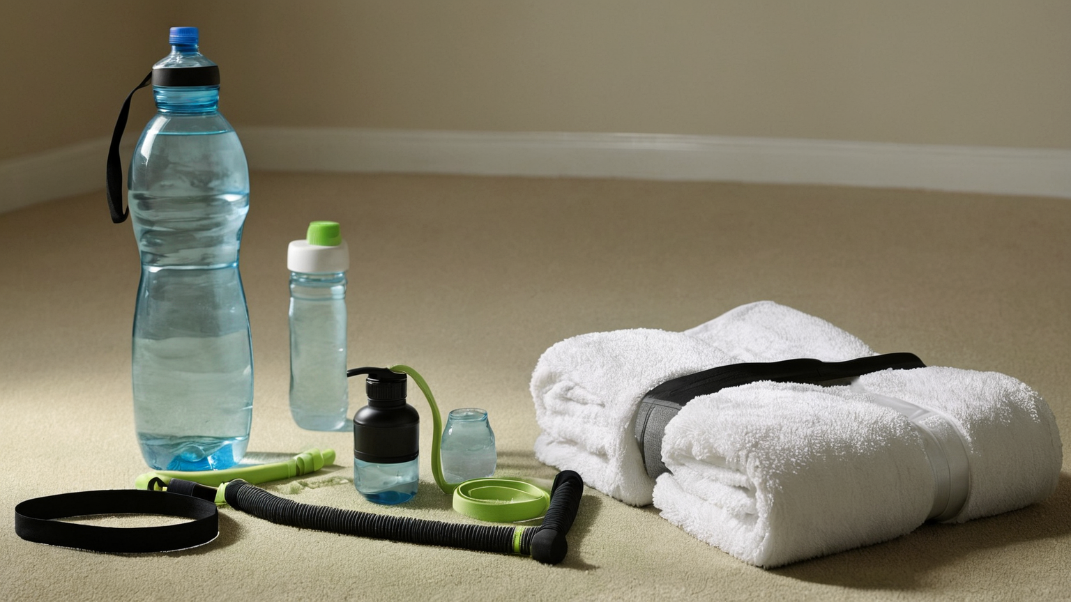 Summer Travel Hotel Gym Equipment Hygiene Workout Plan