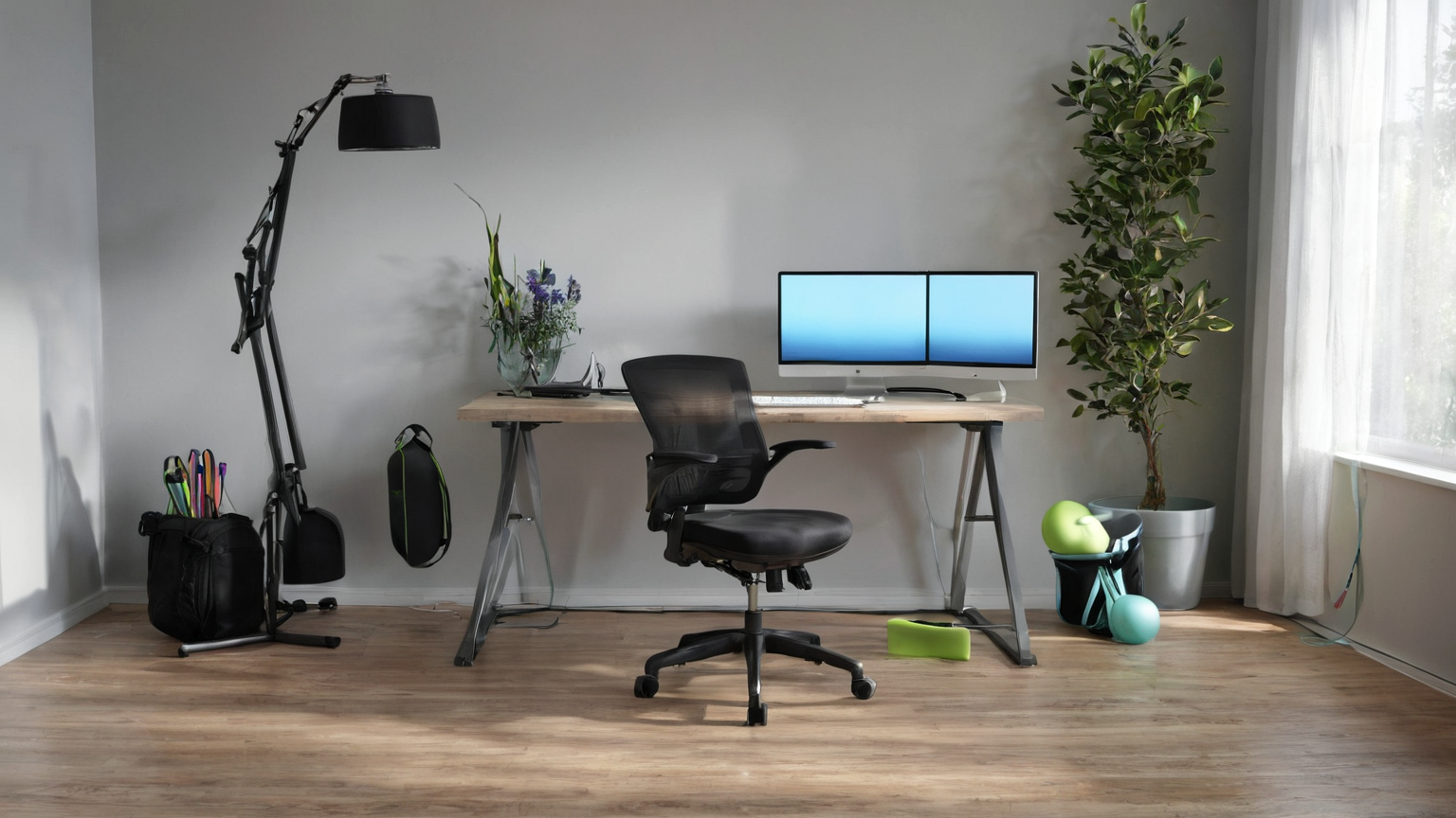 Desk Worker Shoulder Microbreak and Strength Plan